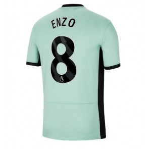 Chelsea Enzo Fernandez #8 Tredje trøje 2023-24 Kort ærmer